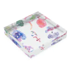 そらっちのせかいのくだもののせかい Acrylic Block :placed flat