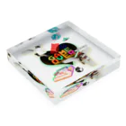 𝙈𝙊𝙈𝙊'𝙨 𝙎𝙝𝙤𝙥のGAME OVER-ハート型 Acrylic Block :placed flat