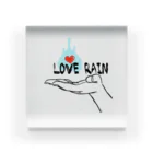 rin-RiccaのLOVE RAIN Acrylic Block