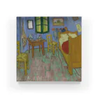 SONOTENI-ARTの005-014　ゴッホ　『ファンゴッホの寝室（1889年)』　アクリルブロック Acrylic Block