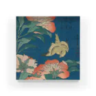 SONOTENI-ARTの003-003　葛飾北斎　『芍薬　カナアリ』　アクリルブロック Acrylic Block