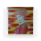 Happy Circusのハッピークラウン4・woman Acrylic Block