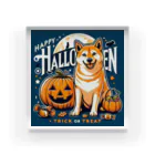 Naoki21のDOG x HALLOWEEN 03🟦(濃色用) Acrylic Block