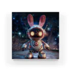 宇宙うさぎの宇宙うさぎ　アクリルブロック Acrylic Block
