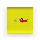 tokyo_tokyoの犬とあたし Acrylic Block