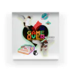 𝙈𝙊𝙈𝙊'𝙨 𝙎𝙝𝙤𝙥のGAME OVER-ハート型 Acrylic Block