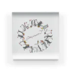 雑貨屋ペパロニのペンギン　全員集合　ペパロニオリジナル Acrylic Block