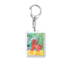 ISFnet_Benefit_Aoyamaのシーサーくん Acrylic Key Chain