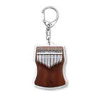 鈴蘭小道のカリンバ（サペリ） Acrylic Key Chain