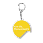 One life, Many answers｜札幌学院大学公式のOne life, Many answers Acrylic Key Chain