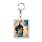 MAMETAROのダックスフント Acrylic Key Chain