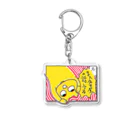 米田梅子(こめだうめこ)のまた名古屋の話してる Acrylic Key Chain