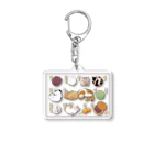 元祖ふとねこ堂の和菓子屋さん Acrylic Key Chain