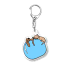 バスケ (͒ ᴖ ·̫ ᴖ⸝⸝ )͒のバスケットワン Acrylic Key Chain