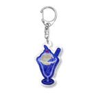すずみねの月のクリームソーダ Acrylic Key Chain