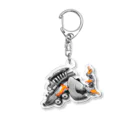 シラカワリュウ⚡RiuSHIRAKAWAの最後の空襲/Starless and The Last Air Raid Acrylic Key Chain