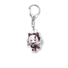 hal0040のオッドアイのシロナちゃん Acrylic Key Chain