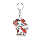 カッキー創作チャンネルの魔道士ニャン Acrylic Key Chain