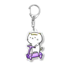 さかやの前髪キックボード猫 Acrylic Key Chain