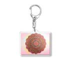 宇宙と繋がるcosmo☆art のFlower～花咲く Acrylic Key Chain
