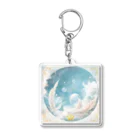 らんが【スピリチュアルセラピー開運ショップ】の天使からの贈り物 Cタイプ Acrylic Key Chain