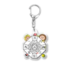 ようへいのwonder lifeの遁甲盤 Acrylic Key Chain