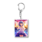 【公式】バトルガール ハイスクールの【歌に想いを】詩穂 Acrylic Key Chain
