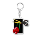 眠花の残紅～色違いVer.～ Acrylic Key Chain