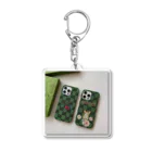 stutop21のGucci iPhone16 pro maxxケース存在感のある Acrylic Key Chain
