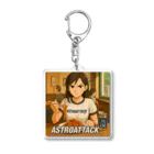 astroattackのASTROATTACK　ナポリやタンソース飛び Acrylic Key Chain