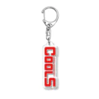 車いすバスケットボールチーム COOLSのロゴタイプ Acrylic Key Chain