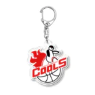 車いすバスケットボールチーム COOLSのロゴマーク Acrylic Key Chain