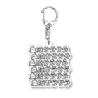 もちみでざいんのスーパー血液サラサラ（W) Acrylic Key Chain