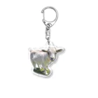 ショップやぎかいのフワちゃん Acrylic Key Chain