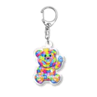 happy_autismのhalokuma （ハロクマ- A） Acrylic Key Chain