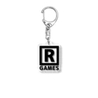 R-GAMES2.0のR-GAMESの初代ロゴ Acrylic Key Chain