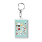 鈴蘭亭のくまの暮らし Acrylic Key Chain
