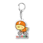 麻雀プロ競輪部の7番車ひよこ Acrylic Key Chain