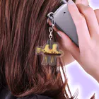 ひこ界ちゃんねるの「ふたこぶカオナシ」アクリルキーホルダー Acrylic Key Chain