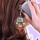 くーまんのお店でふのくーまん アクリルキーチェーン 20th気球 Acrylic Key Chain