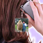 川瀬扇子＼🍦🐥🍦／のふわふわでっか鳥 Acrylic Key Chain