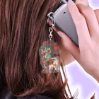 Siderunの館 B2の錦の龍と虎 Acrylic Key Chain