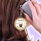 そらりんのショップのヘルプマーク　発達障害(ベージュ) Acrylic Key Chain