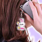間違いだらけのコンカフェ嬢×秋葉原ミッションクラブのウサギ&ハリネズミ01 Acrylic Key Chain