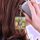 130-HISX(130-ヒスエックス)の130-HiSX(130-ヒスエックス)犬 Acrylic Key Chain