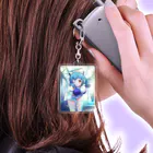 【公式】バトルガール ハイスクールの【f*f(アドガver)】詩穂 Acrylic Key Chain