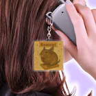 ひなたのこむぎ ― 和のきらめき Acrylic Key Chain