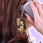 jongtaeのラーメン女子Tシャツ Acrylic Key Chain