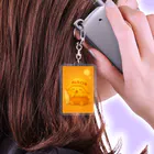 JANDARARINの眠眠　オムライス君 Acrylic Key Chain