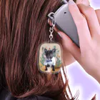 noe_to_meg (ノエとめぐ)のbotanical×ブリンドル Acrylic Key Chain